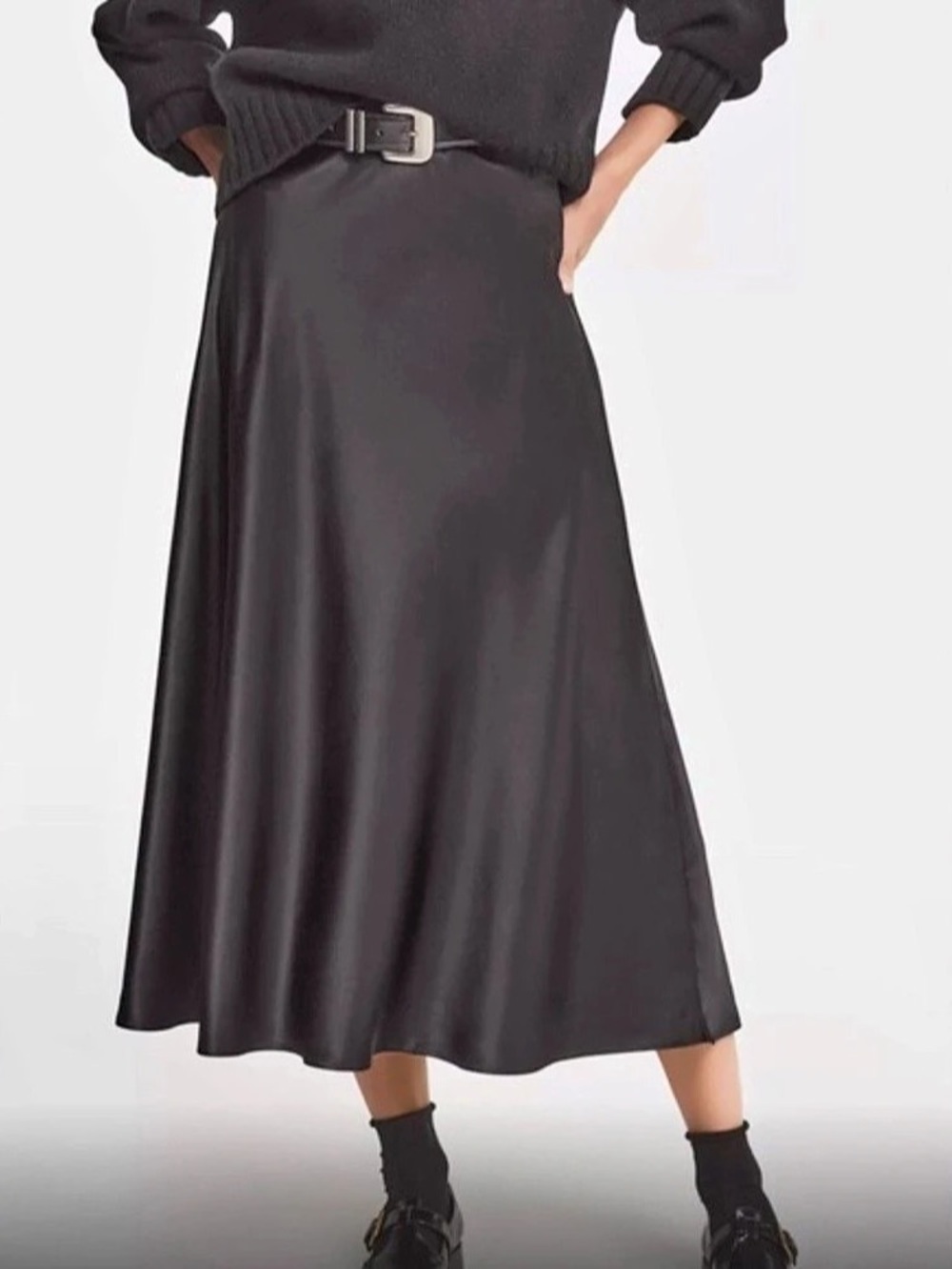 J.McLaughlin Women's Midi Skirt Black Size 0